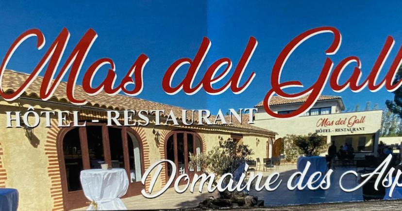 Hotel Restaurant Mas Del Gall Castelnou Eksteriør billede